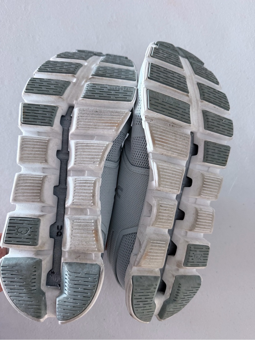 On Running Women's Athletic Sneakers in Glacier color - Picture 6 of 6